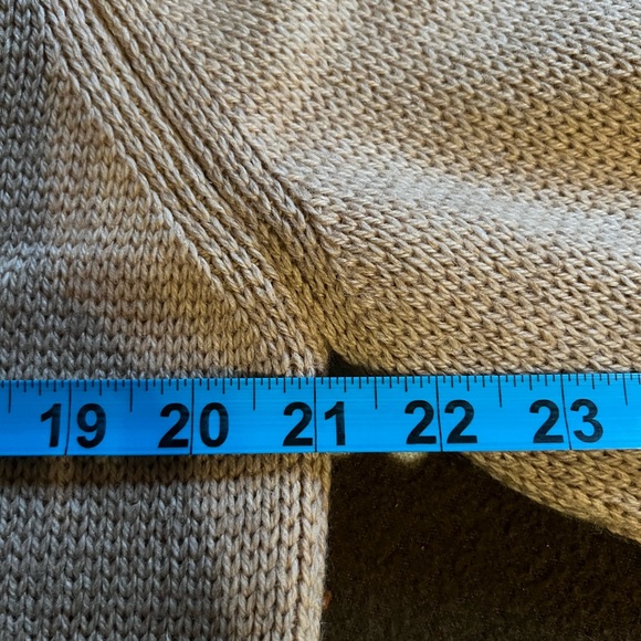 Racquet Club Grandpa Sweater with suede patches on elbows Size Large - Picture 14 of 14